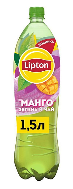Чай Липтон 1,5л зеленый манго