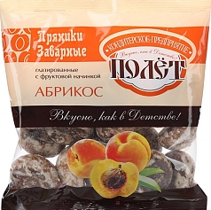 Пряники Полет 300г абрикос