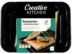 Конвертики с творогом/зеленью 140г Корона Фуд