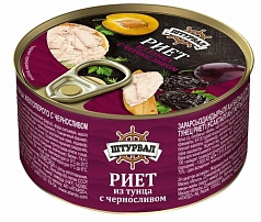 Риет Штурвал 115г из тунца с черносливом