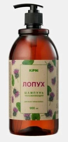 Шампунь для волос Кипни 900мл лопух
