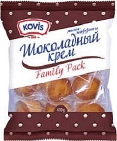 Маффины Ковис 470г шоколадные капли