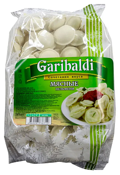 Пельмени Гарибальди 800г мясные