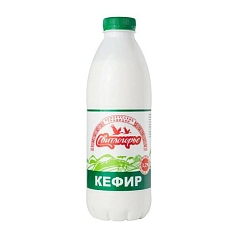 Кефир Свитлогорье 3,2% 930г ПЭТ БЗМЖ