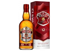 Виски Чивас Ригал 12лет 0,5л 40% п/у