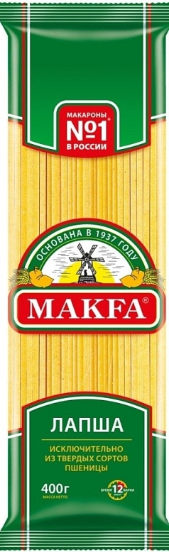 Макароны Макфа 400г вермишель длинная 