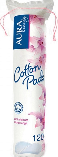 Ватные диски Аура 120шт