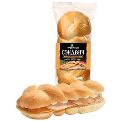 Сэндвич Плетенка с курицей 150г ФрешКлаб