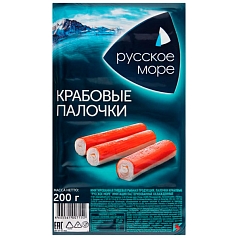 Крабовые палочки Русское Море 200г