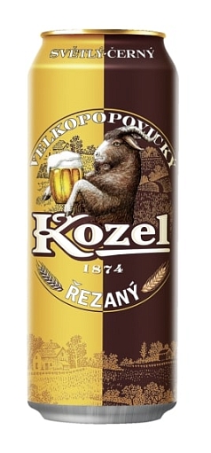 Пиво Козел 0,45л 4,7% резаное ж/б