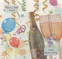 Салфетки Фреско 1/20шт шампанское