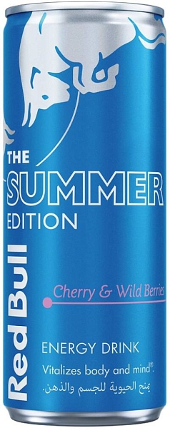 Тониз напиток Ред Булл 0,25л лазурная серия 