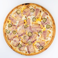 Пицца Грудинка, чедер 1к СП