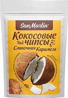 Чипсы Кокосовые 40г карамель