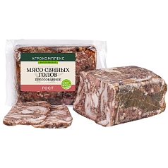 Мясо свиных голов 1кг Агрокомплекс
