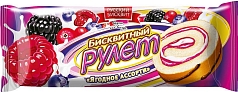 Рулет Русский бисквит 175г ягодное ассорти
