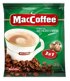 Кофе МакКофе 3в1 18г лесной орех