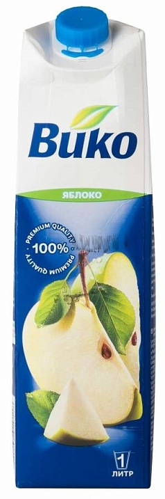 Сок Вико 1л яблоко
