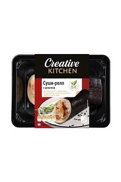 Суши-ролл с креветкой 110г Корона Фуд