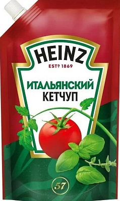 Кетчуп Хайнц 320г итальянский м/у