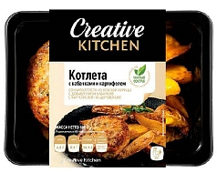 Котлета куриная с кабачками/картофелем 190г Корона Фуд
