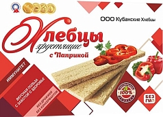 Хлебцы Кубанские 150г паприка