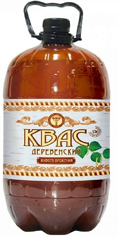 Квас Деревенский 1,5л Нижегородский