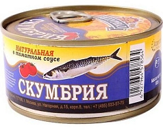 Скумбрия Штурвал 185г в т/с