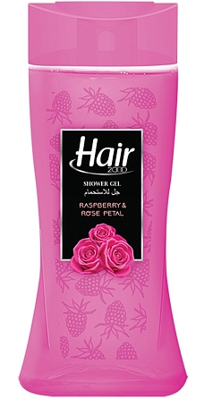 Гель для душа ABC Hair 500мл малина розовые лепестки