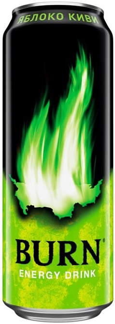 Тониз напиток Берн 0,5л яблоко/киви ж/б