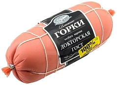 Колбаса вареная Докторская Гост б/о 1кг Ближн.Горки