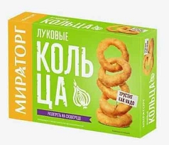 Кольца луковые Мираторг 250г