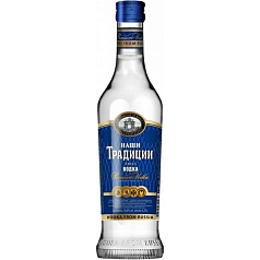 Водка Наши традиции 0,5л 38% люкс