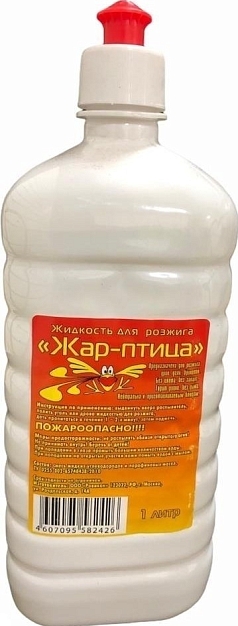 Жидкость для розжига Костерок/Жар птица/Дух костра 1л