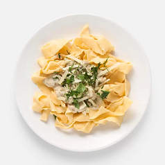 Паппарделле курица/грибы/соус 220г Корона Фуд