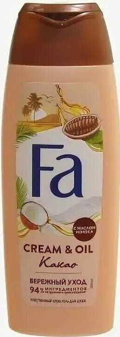 Гель для душа Фа 250мл крем/какао