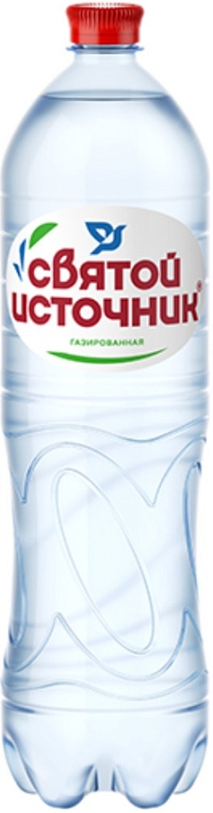 Вода газированная Святой источник 1,5л