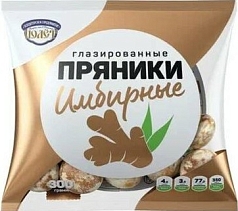 Пряники Полет 300г имбирные