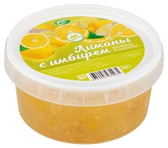 Лимон протертый с имбирем и сахаром 200г ФЭГ