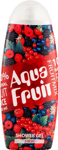 Гель для душа Аквафрут 420мл аромат ягод