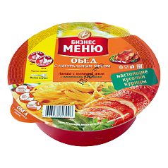 Лапша Бизнес Меню 110г курица/овощи