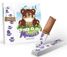 Шоколад Мишаня 45г с молоком