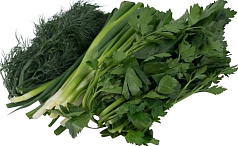 Зелень набор Лук/Укроп/Петрушка 100г Витамин