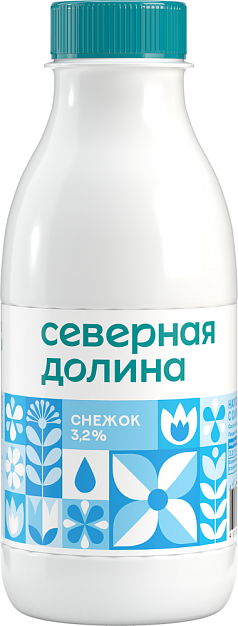 Снежок Северная долина 3,2% 450г БЗМЖ