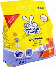 Порошок стиральный Ушастый нянь 2,4кг автомат