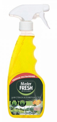 Средство для стекол Мастер Фреш 500мл лимон