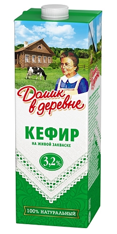 Кефир ДВД 3,2% 1л БЗМЖ