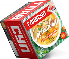 Суп Гороховый Глав суп 250г с копченостями