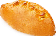 Пирожок печеный с картофелем 1шт