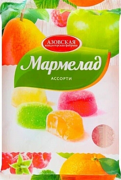 Мармелад Азовский 300г ассорти
